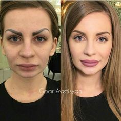 A smink csodálatos hatása: különleges átalakulások egy tapasztalt sminkes segítségével! - Bidista.com - A TippLista! Contour Tips, Airbrushed Makeup, Transformation Videos, Makeup Secret, Beauty Makeover, Instagram Makeup