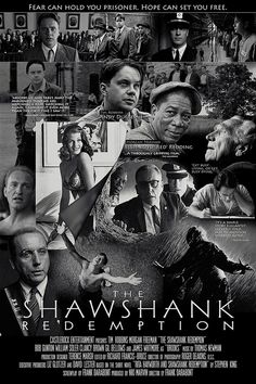 The Shawshank Redemption Alternative Film Movie Print Wall Art Poster 1566702228 Stephen King Movies, Classic Films Posters, Film Posters Art, The Shawshank Redemption, Classic Poster, Film Watch, See Movie, Morgan Freeman, Worst Movies