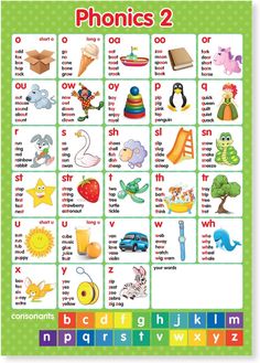 a poster with the words phonics 2 and other things to see in it