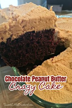 CHOCOLATE PEANUT BUTTER CRAZY CAKE Easy Chocolate Cake With Peanut Butter Frosting, Chocolate Mayonnaise Cake With Peanut Butter Frosting, Peanut Frosting Recipe, Homemade Chocolate Cake With Peanut Butter Frosting, Chocolate Peanut Butter Crazy Cake, Chocolate Cake Mix With Peanut Butter, Chocolate Cake And Peanut Butter Icing, School Cafeteria Peanut Butter Cake, Crazy Wacky Cake Recipes