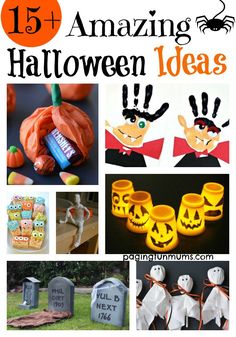 halloween decorations and crafts for kids to make