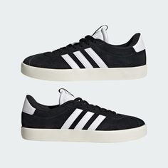 Adidas Vl Court, Health Goth, Women Lifestyle, Adidas Online, Shoes Black, Black Shoes, Online Shop, Adidas, Black And White