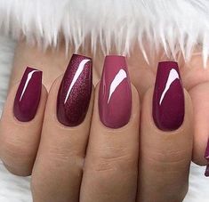 Mauve Nails, Special Nails, Pretty Nail Art Designs, Nail Arts, Nail Shapes, Purple Nails