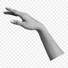 a black and white photo of a person's hand holding something in the air