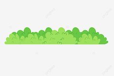 green trees are lined up in the shape of an island, illustration, cartoon png and psd