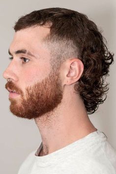 Short Mullet, Curly Hair Fade, Curly Undercut, Mullet Haircut, Modern Mullet, Curly Mullet, Haircuts For Curly Hair