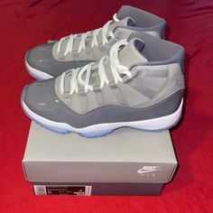 Air Jordan 11 Retro ( Cool Grey) Size 6 Big Kids Brand New Never Worn Authentic Will Also Come With Receipt Of Purchase Nike Shoes Jordans Gray, Air Jordan 4 Retro Kaws Grey, Grey Jordan Air, Where To Buy Air Jordans Cheap, Baby Jordan Shoes Retro, Dress With Jordan 12, Air Jordan 5 Retro Moonlight (oreo), Jordan Air 11 Cmft, Jordan 4s Legs