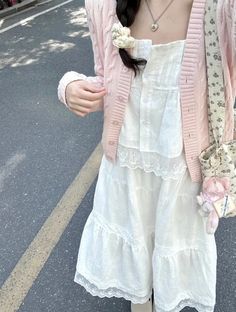 Sawakocore Outfit, Igari Outfit Aesthetic, Cute Japanese Outfits Casual, Coquette Outfit Ideas Aesthetic, Shojo Fashion, Shoujo Girl Outfit, Sawako Outfit, Sawako Core, Shoujo Outfits