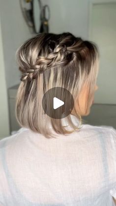 6,492 likes, 28 comments - katyguerralitfromwithin on March 28, 2024: "#hairstyleoftheday 🌸 this is a great way to learn either a Dutch or French braid once you have the traditional down. Just add to the one side to make the braid “hang” from that side😉 Elastics code KATY20 for 20% off🙌🏼 #hair #hairstyles #hairstyleideas #bob #bobhairstyles #springhairstyle #peinados #braidstyles #shorthair #shorthairstyle #shorthairlove #hairstyletutorial". Dutch Braids Short Hair, French Braid Short Hair, Greek Goddess Hairstyles, Fishtail Braid Styles, Half French Braids, Side Braids, Dutch Braid Hairstyles, Traditional Hairstyle, French Braid Hairstyles