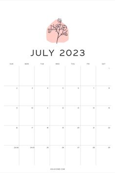 july calendar 2023 pink minimal flower doodles July 2023 Calendar Printable, 2023 Calendar Printable Free, Simple Flower Doodles, 2023 Bullet Journal, July Calendar, Bullet Journal Planner, 2023 Calendar, Free Printable Calendar