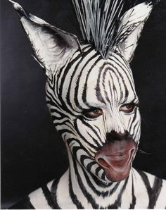 Halloween Zoo, Zebra Makeup, Halloween Parejas, Lion Costume, Halloween Goodies, Zebra Stripes, Fantasy Makeup, Purim