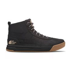 The North Face Men's Larimer Mid Waterproof TNF Black/Vintage Khaki | Tradehome Shoes Timberland Boots Mens, Knit Hat For Men, Mens Winter Boots, Work Boots Men, Ankle Support, Mens Winter Fashion, North Face Mens, Black Vintage, Kids Boots