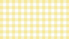 a yellow and white plaid pattern