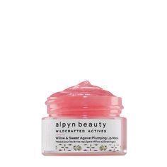 Alpyn Beauty Lip Mask, Lip Salve, Hydrating Eye Cream, Skin Care Collection, Overnight Mask, Willow Bark, Cosmetics Bag, Chamomile Flowers, Sleeping Mask