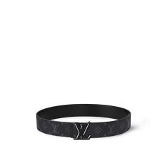 LOUIS VUITTON® - Lv Optic 40mm Reversible Belt - Grey Mm Monogram, Reversible Belt, Buckle Shoes, Wallet Pouch, Monogram Bag, Lv Belt, Wallet Chain, Modern Earrings, Pendant Bracelet