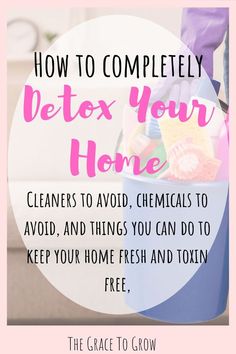 If you're looking to reduce toxins in your home, and eliminate toxins from your life, starting with your cleaning products is a great place to start! Here's how to completely detox your home. #toxinfreehome #homedetox #toxinfreecleaning Home Detox, Body Toxins, Liver Detox, Body Detox