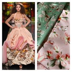 Digital painted inkjet heavy silk mikado Italian fabric. Perfect for the evening dress. Holds shape. In pale pink base with lilies. Beautiful pastel colours. Width:145cm Price per meter Shipping worldwide from Italy! VIDEO https://youtu.be/CrODzc-5xIk Elegant Silk Dress With Digital Print, Elegant Silk Dresses With Digital Print, Silk Pink Dress With Digital Print, Pink Silk Dress With Digital Print, Spring Wedding Dress With Digital Print, Italy Video, Taffeta Fabric, Rose Pale, Silk Taffeta