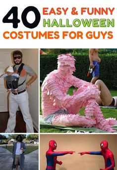 40 easy and funny halloween costumes for guys