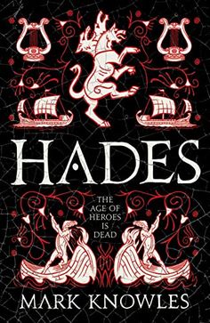 the cover of hades by mark knowles, with an image of two people on