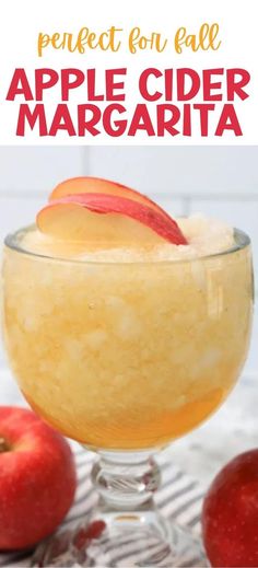 Apple Cider Margarita Blended Margarita Recipe, Fall Margarita, Apple Margarita, Cocktail Recipes Tequila