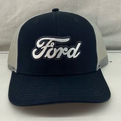 Ford Mesh Snapback Trucker Hat New Never Worn Ford Licensed Apparel Ford Accessories, Snapback Hat, Snapback Hats, Trucker Hat, Accessories Hats, Mens Accessories, Ford, Color Blue, Man Shop