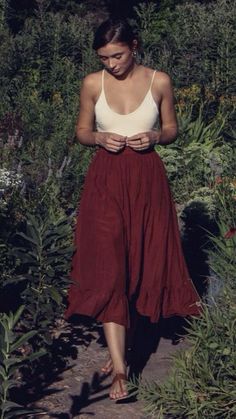 Mode Hippie, Elegante Casual, Looks Chic, Looks Vintage, Spring Summer Outfits, In The Woods, Outfits Casuales, Aesthetic Clothes