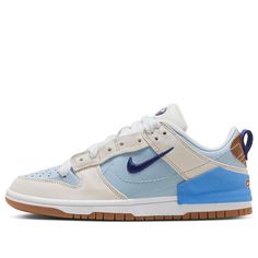 (WMNS) Nike Dunk Low Disrupt 2 'Since 1972' HF5713-411 Nike Dunk Low Disrupt 2, Blue Nike Shoes, Low Disrupt, Nike Dunk Low Disrupt, Girls Basketball Shoes, Nike Shoes Girls, Preppy Shoes, All Nike Shoes, Shoe Wishlist