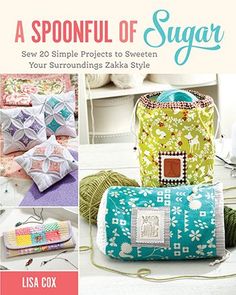 the cover of a book with pictures of bags and crochet projects on it