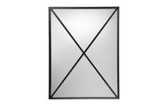 an image of a mirror that is in the shape of a x on a white background