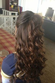 Half Up Half Down Hair For Cheerleaders, Homecoming Cheer Hairstyles, Cute Half Up Half Down Hairstyles Cheer, Color Guard Hairstyles Half Up, Low Half Up Half Down Cheer, Half Up Half Down Hair Dance Competition, Half Up Half Down Hairstyles With Curls, Half Up Half Down Hair Cheerleading, Half Up Do With Curls