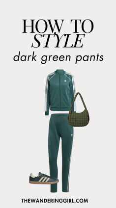 Looking for the perfect dark green pants outfit? Whether you're a woman searching for stylish dark green pants outfit women options or wondering what to wear with green pants, this color is incredibly versatile. Green pants outfits can be dressed up or down, with a simple top for casual days or a blazer for a chic office look. How to style green pants? Pair them with neutral tones, bold prints, or even a leather jacket for a cool vibe. If you're into olive green pants outfit ideas, consider adding cozy sweaters and ankle boots for a perfect fall look. With green pants for every occasion, you can easily transition from day to night with the right accessories. Get inspired with these dark green pants outfit ideas for an effortlessly chic wardrobe! Dark Green Pants Outfit Women, Green Pants Outfit Women, Dark Green Pants Outfit, Green Pants Outfit Ideas, Olive Green Pants Outfit, Corduroy Pants Outfit, Green Pants Outfit, Dark Green Pants, Pants Outfit Ideas