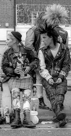 60s Punk, Punk Fashion Women, 80s Punk Fashion, 1970s Punk, Punk 80s, Chica Punk, 90s Punk