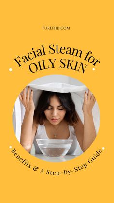 Do you want clear, glowing skin? Using facial steaming for oily and acne-prone skin can be beneficial in certain ways. It helps loosen the accumulated dirt in your skin pores. As a result, natural skincare products and topical acne medications can easily get absorbed. In other words, it may improve the efficacy of the products you use. Keep reading to learn how steam your face for oily skin. At Home Facial, Steaming Your Face, Home Facial, Tips For Oily Skin, Facial Steaming, Clear Glowing Skin