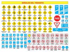 spanish traffic signs and their meanings