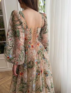 whispering Forest train gowan 😘 Teuta Matoshi Gown, Lace Prom Gown, Teuta Matoshi, Plus Size Fall Outfit, Gowns Dresses Elegant, Fairytale Dress, Pretty Prom Dresses, Stylish Dress Book, Dresses Elegant