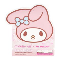 The Creme Shop My Melody Berry Kawaii Printed Essence Sheet Mask 3pk – ikatehouse So Kawaii, Creme Shop, Cute Face Masks, Sanrio Stuff, Hello Kitty Makeup, Paper Dolls Clothing, Daucus Carota, Skin Regimen, Raspberry Fruit