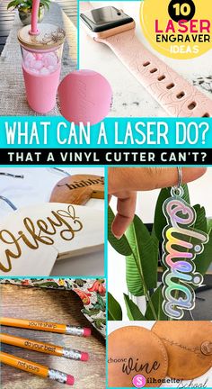 How To Use A Laser Engraver, Xtool M1 Engraving, School Laser Ideas, Engraving Silicone With Cricut, Wecreat Laser Projects, Acrylic Laser Engraving Ideas, Laser Engraving Blanks