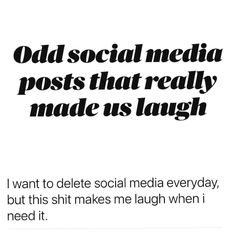 an old social media posts that really made us laugh out louded at the camera