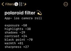 the polaroid filterr app - los camera roll is displayed in this screenshot