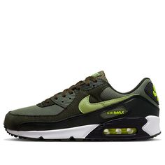 Nike Air Max 90 Medium Olive DQ4071-200 Casual Nike Air Max For Outdoor, Green Nike Air Max With Cushioned Footbed For Sports, Casual Green Nike Air Max With Cushioning, Air Shoes, Nike Air Shoes, Air Max Women, Nike Air Max 90, Air Max, Nike Air Max