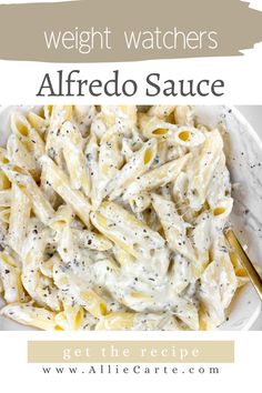 Weight watchers Alfredo sauce