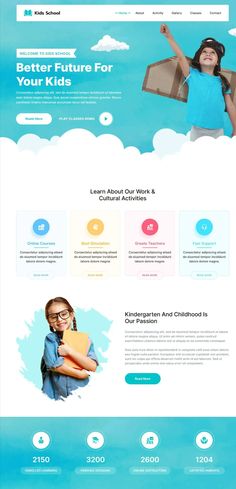 Website Design Ecommerce Elementary School Website Design, School Website Design Templates, Educational Websites Design, School Website Design Inspiration, Education Website Design Inspiration, Teacher Website Design