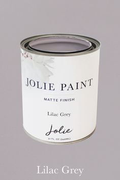 a can of jolie grey matte paint