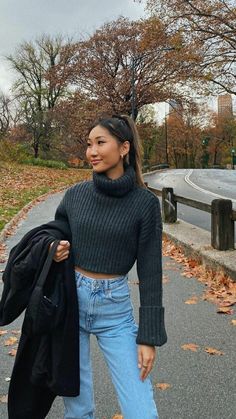 Yuyan Outfit, Nyc Street Wear, Choose Outfit, Fashion Brenda, Sweater Jumper Dress, Fall Nyc, Chose Outfit, Soft Girl Outfits, Street Outfits