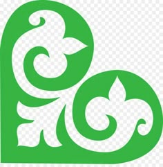 a green and white logo with the letter g on it's left side, which is