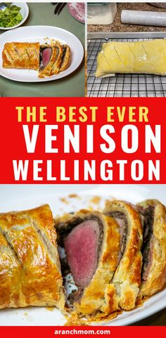 Wellington sliced on a platter Beef Wellington Sauce, Best Beef Wellington Recipe, Wellington Recipe, Gourmet Dishes, Christmas Eats, Puff Pastry Crust, Beef Wellington Recipe, Red Wine Sauce, Diner Recept