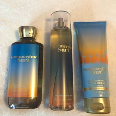 Nwt Summertime Surf Bundle! 1 Summertime Surf Mist 8 Fl. Oz. 1 Summertime Surf Body Cream 8 Fl. Oz. 1 Summertime Surf Shower Gel 10 Fl. Oz. All Brand New! Never Been Used! Let Me Know If You Have Any Questions! Feel Free To Make Offers! Bath And Body Works Perfume Summer, Beach Bath And Body Works, Vacation Vibe Bath And Body Works, Bath And Body Works Beach, Honolulu Sun Bath And Body Works, Hair And Skin Vitamins, Perfume Body Spray, Bath N Body Works, Body Moisturizers