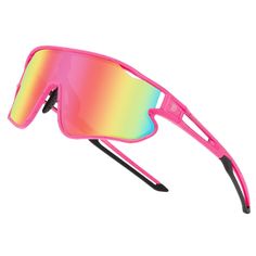 PRICES MAY VARY. 【KIDS WRAP SHIELD SUNGLASSES】- These youth sunglasses use high-quality polycarbonate lenses, which offer maximum protection to the eyes against UV rays, dust, and wind. So your child can perform to the best of their ability in the game. 【ULTRA-LIGHTWEIGHT FRAME DESIGN】- Fashion kids sunglasses are so lightweight. The whole sunglasses weigh only 22g as a gift accompany children's childhood. Perfect warp-around the kids' eyes, protect the eyesight of kids on the process of growth. Every sunglasses equip with woven zippered pocket，it's a good idea to carry around. 【DESIGNED FOR SPORTS】 -- These youth sports sunglasses offer 100% UV protection and clear vision,making them ideal for outdoor sports,such as baseball,softball,climbing,driving,fishing,golf,hiking,running skiing,cyc