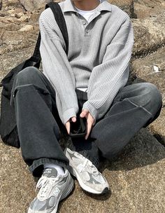 Comfy Clothes Men, Korean Street Wear Men, Acubi Fashion Men, Monaco Outfit, Soft Boy Outfits, Sporty Outfits Men, Korean Street Fashion Men, Mens Smart Casual Outfits