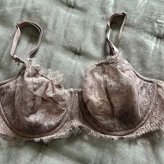 Get The Push-Up Lift You Love Without Padding In Our Signature Wicked Style. Accented With Romantic Lace And Bows At The Straps. - Unlined W/ Innovative Sling To Provide Push-Up W/O Padding - Underwire - Straps & Hooks - Fully Adjustable Straps - Back Hook-&-Eye Closures Victoria's Secret Feminine Purple Bra, Victoria's Secret Lavender Underwire Bra, Fitted Feminine Purple Bra, Feminine Fitted Purple Bra, Fitted Lavender Bra With Padded Cups, Feminine Purple Underwire Bra, Fitted Lavender Victoria's Secret Bra, Feminine Fitted Lavender Bra, Lavender Feminine Bra